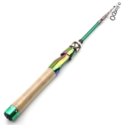Canne à pêche télescopique carbone truite portable et ultralégère