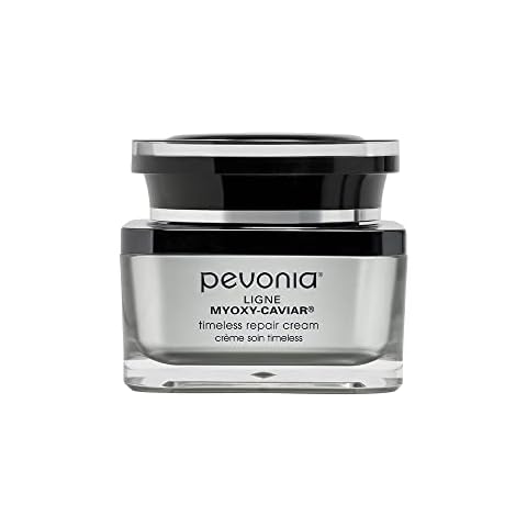 Pevonia Timeless Repair Cream - De-Aging Skin Cream for Face and Neck - Moisturizing Repair Lotion for Dehydrated Skin - Plant-Based & Caviar Facial Cream for Wrinkle Reduction - 1.7 Oz Container Cover