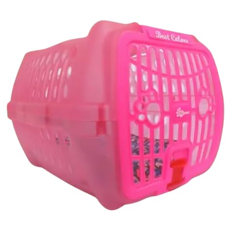 Caixa de Transporte Para Cachorro Cães Gato Pet Ultra Resistent Colors Nº1 Porte Pequeno Petmaxx (44