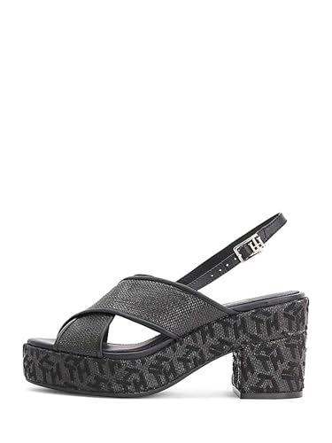 Sandales Tommy Hilfiger TH Raffia Mid Heel Sanda de taille 39 pour vos soirées
