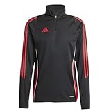 Coupe ajustée adidas Hauts de survêtement TIRO24 TRTOP pour Homme, Noir, Noir, Rubis Pur, L