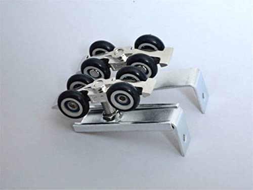 Hardware puertas correderas para solucionar atascos con rueda de riel colgante 30X30