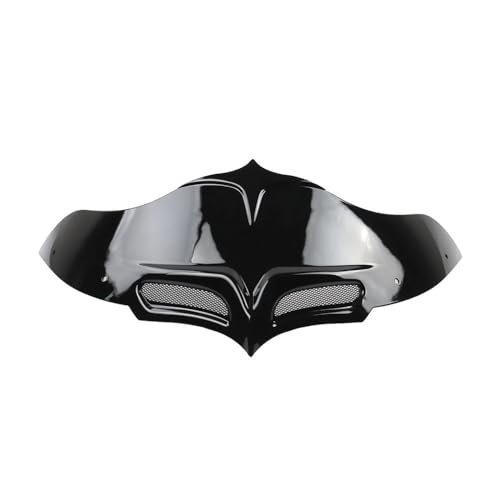 Pare-brise moto supérieur noir : fini le vent sur Road Glide 15-23