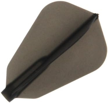 Cosmo Darts - Paquete de 6 dardos en forma de F (humo)