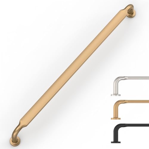9BUILD 10 Pack Champagne Bronze Cabinet Pulls 10 Inch Kitchen Cabinet Handles Cabinet Hardware Kitchen Handles for Cabinets Cupboard Handles Wardrobe Pulls Drawer Handle 9B0054