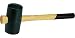 Produktbild Format 4317784791922  gummi-komp. Hammer Gr. 4 A 90 mm schwarz FORTIS