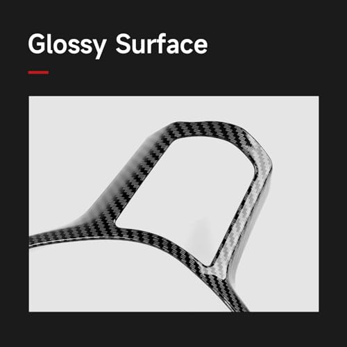 Image of Car ABS Carbon Fiber Decals for 2022-2026 Honda Civic 11th Gen Accessories Stickers