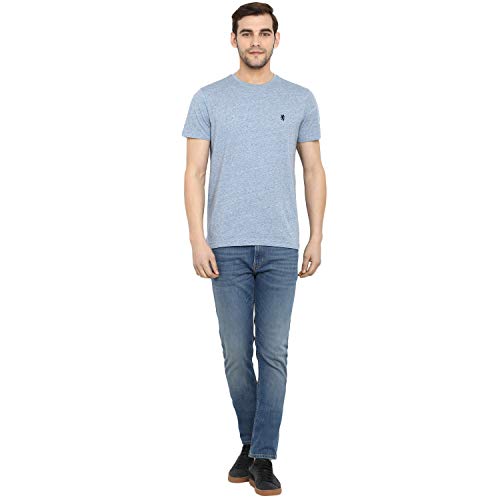 Image of Red Tape Men's Solid Regular Fit T-Shirt