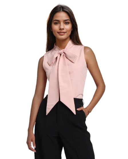 style quotient Women Solid Tan Polycotton Formal Top-picture-19