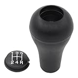 ApplianPar 5 Speed Manual Transmission Shift Knob with Insert for Dakota Durango Cherokee Wrangler Ram 1500 2500 3500 4500 5500