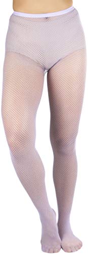Image of ToBeInStyle Women's Sexy Vibrant Fine Classic Fishnet Full Footed Pantyhose