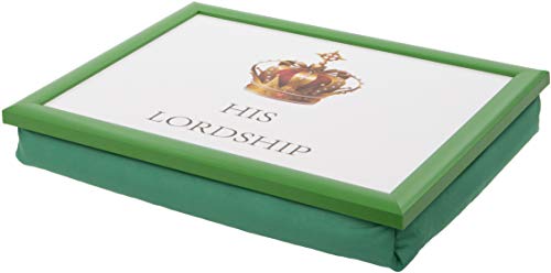 Maturi 460052 Knietablett mit Kissen „His Lordship“, holz Cover
