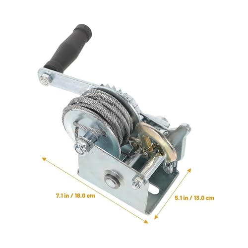 Treuil manuel pour remorquage de bateau et sorties tout-terrain - 6