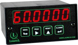 Laurel Electronics L80110FR Extended Counter, Ratemeter and Timer, Six Red LED Digits, Extended Capabilities, 85-264 Vac Power, Isolated Analog Output