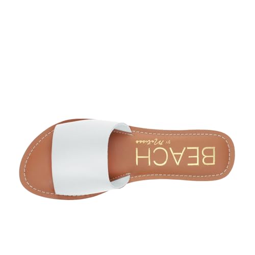 Image of BEACH by Matisse Womens Cabana Slide Casual Sandals Casual - White