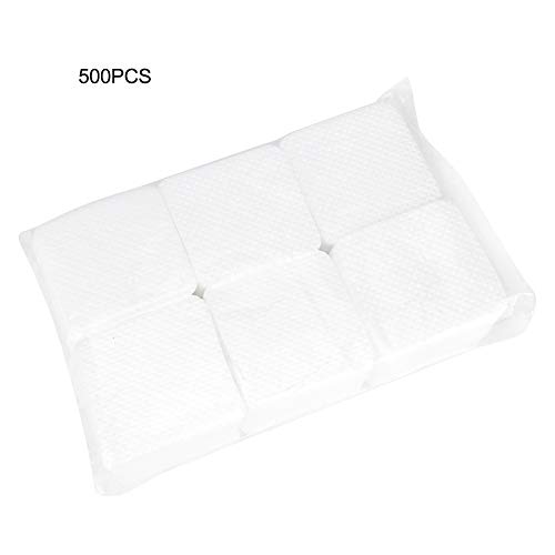 Absorbable Makeup Cleaner Wipes 500 Stück Wattepads Komfortabel zum Reinigen des Nagels zum Entfernen des Nagellacks – Bild 4