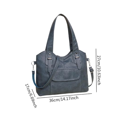 PU Leather Shoulder Bag Stylish Hobo Tote Bag for Women for Work Shopping3