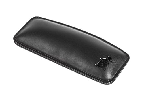 Motte by Castle – Leather Wrist Rest Cushion for Mice, Mouse Pads, and Laptops – Ergonomic Durable Wrist Pad with Anti-Slip Rubber Base (Nightfall)