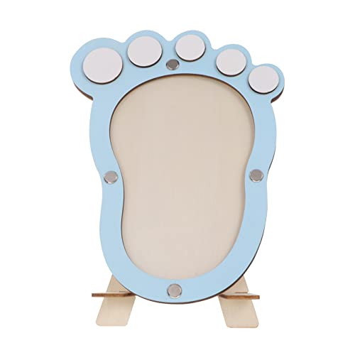 Yardwe 1Pc Record Photo Frame for Celebrate Milestones with Durable Keepsake Design Photo Frame for First Year Memories Shallow