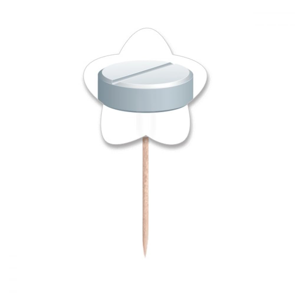Cure-dents drapeaux étoiles décoratifs pour cupcakes et cocktails de fête