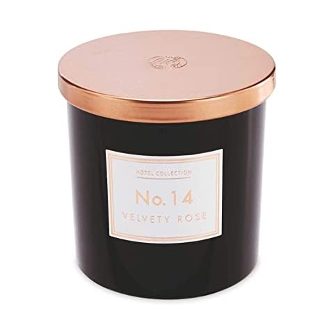 Hotel Collection Aldi No 14 Velvety Rose 2 Wick Fragranced Candle | 1 x 300g Cover
