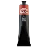  Blockx Pyrrolo Rouge Peinture à l\'huile, tube de 200 ml