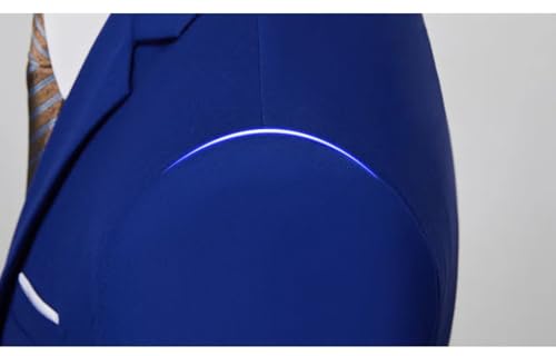 Men's Suit Jacket Single Row Two Buttons Design Business Casual Suit Coat Light Business Jacket Professional Wear4