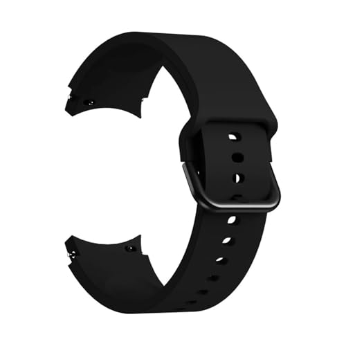SRMVRNKNNK 20mm �V���R���X�g���b�vFit For Samsung Fit For Galaxy Watch 6 5 4 40mm/44mm 5 Pro 45mm ���ԂȂ��u���X���b�g�x���g(Official black,6Classic 4