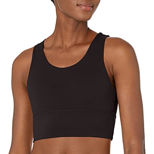Jockey Womens High Neck Sports Full Coverage Bra, Deep Black, Medium Us #TOP17