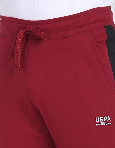 Image of U.S. Polo ASSN. Mens OR001 Heathered Cotton Track Pants