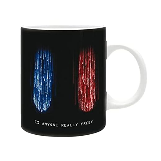 ABYstyle - MATRIX - Taza - Pastillas azules y rojas