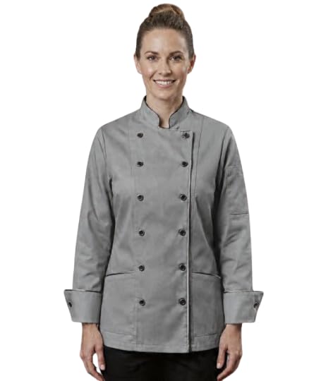 Veste de chef multicolore en double boutonnage de haute qualité