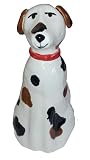  funarte Urna de Perro estilizado en Porcelana de Capodimonte