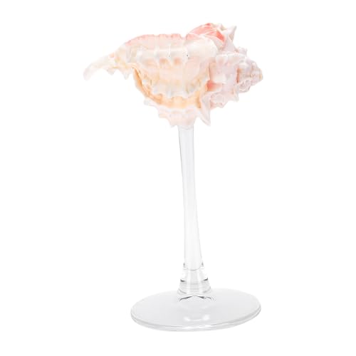 Copa de cristal de concha Sonew para bebidas frías y cenas elegantes de verano 4
