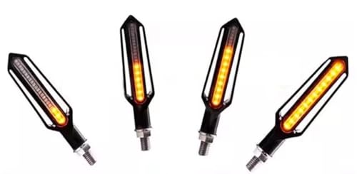 Luz de freno trasera universal para moto y señal de giro DRL