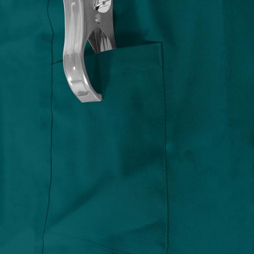 Image of Women's Medica Scrub Pants Pull On Workwear Cargo Pocket Elastic Waist Hospital Uniform Trousers