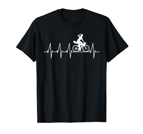 Herzschlag Gravel Bike Cyclocross Bikepacking Gravelbike T-Shirt