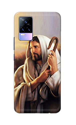 Image of PRINTFIDAA Catholic Image of Jesus Christ from Slovakia Hard Back Cover for Vivo Y73 / Vivo V21e 4G Back Cover -(P6) KAT1003