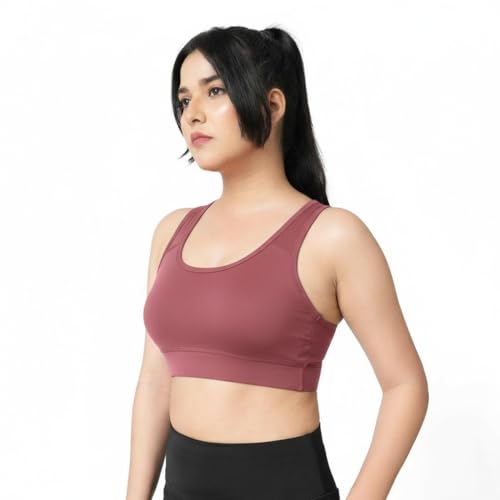 Image of Shoppy Villa - Sports Bras for Women | Gym Bras for Women Workout | Yoga, Camisole Bra, Lighty Padded Cup Bra with Full Coverage with Removable Pads