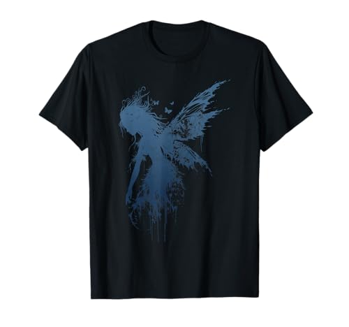Dark Fairycore Aesthetic Mythpunk Fairy Grunge Pixiecore T-Shirt