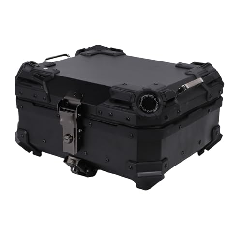Baúl universal para motocicletas de 28L maletero trasero con cerradura de seguridad y llave