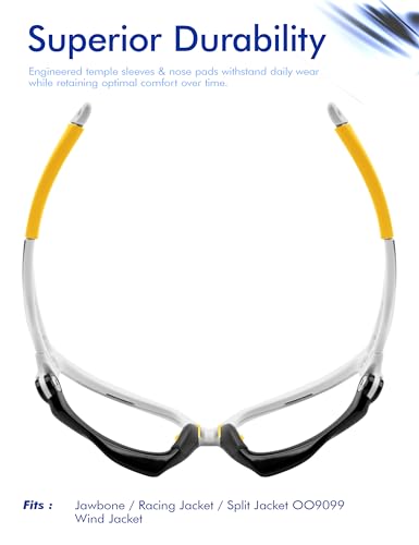 Image of SAUCER Replacement Earsocks Temple Sleeve for Oakley Jawbone Racing Jacket Sunglass