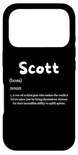 Scott Definition ���O����J�X�^���R�X�`���[�� �X�R�b�c�p �X�}�z�P�[�X iPhone 17 Pro �p