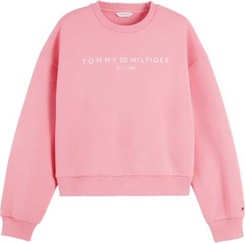 Tommy Hilfiger Damen Corp Logo Mdrn Swtsrt Ww0ww47831 Pullover Sweatshirt, Nelke Pink, S – Ansicht 5