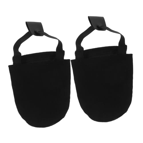 Sosoport 5 Pairs Wear-Resist Bowling Slider Cover Boys and Girls Bowling Shoes Shoe Sliding Pad