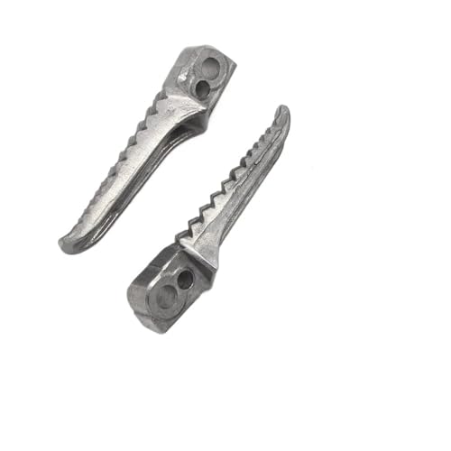 Repose-pieds arrière en aluminium CNC Silver pour Suzuki GSXS750