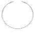 Sterling Silver Collar Necklace