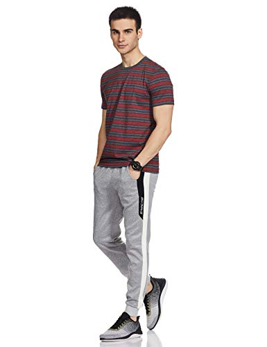 Image of Jockey 2717 Men's Super Combed Cotton Rich Striped Round Neck Half Sleeve Regular Fit T-Shirt