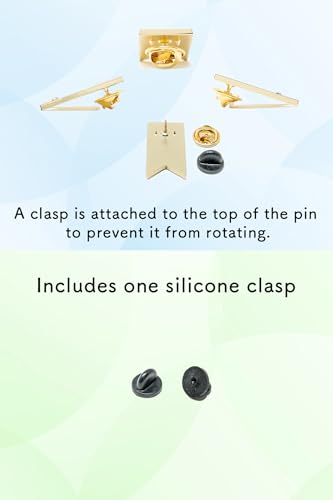 Image of Awareness Ribbon Lapel Pin Ribbon Support Colors Brooch Pin Badges