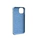 URBAN ARMOR GEAR [U by UAG Designed for iPhone 13 Case Blue Cerulean DOT Compatible with MagSafe Slim Fit Lightweight Impact Resistant Antimicrobial Protective Phone Cover, [6.1 inch Screen]